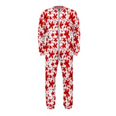 Red Flowers Onepiece Jumpsuit (kids) by CuteKingdom