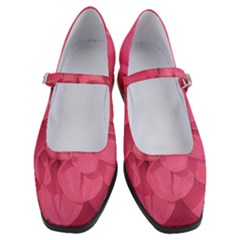 Beauty Pink Rose Detail Photo Women s Mary Jane Shoes by dflcprintsclothing