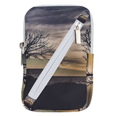 Coastal Sunset Scene At Montevideo City, Uruguay Belt Pouch Bag (small) by dflcprintsclothing