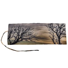 Coastal Sunset Scene At Montevideo City, Uruguay Roll Up Canvas Pencil Holder (s) by dflcprintsclothing