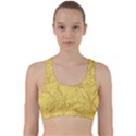 Gold Foil Back Weave Sports Bra View1