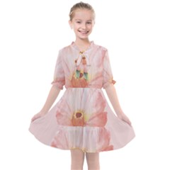 Rose cactus Kids  All Frills Chiffon Dress