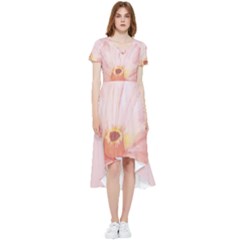 Rose cactus High Low Boho Dress