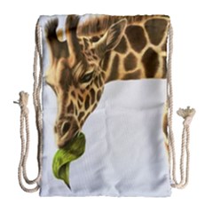Giraffe Drawstring Bag (large)