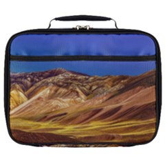 Colored Mountains Landscape, La Rioja, Argentina Full Print Lunch Bag by dflcprintsclothing