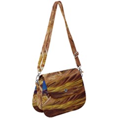 Colored Mountains Landscape, La Rioja, Argentina Saddle Handbag by dflcprintsclothing