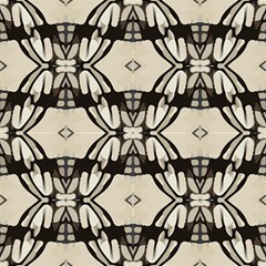 Black Grey, Decorative Abstract Pattern