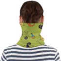 Funny Scary Spooky Halloween Party Design Face Seamless Bandana (Adult) View2