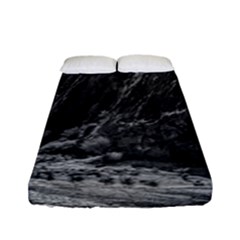 Andean Landscape At Brava Lagoon Reserve, La Rioja, Argentina Fitted Sheet (full/ Double Size) by dflcprintsclothing