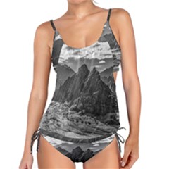 Andean Landscape At Brava Lagoon Reserve, La Rioja, Argentina Tankini Set by dflcprintsclothing