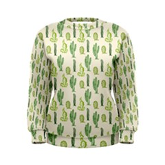 Cactus Pattern Women s Sweatshirt by goljakoff