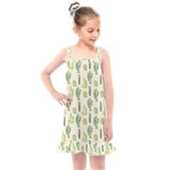 Cactus Pattern Kids  Overall Dress by goljakoff