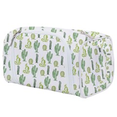 Cactus Pattern Toiletries Pouch by goljakoff