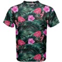 Pink flamingo Men s Cotton Tee View1