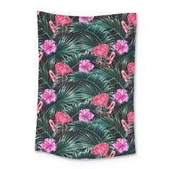 Pink flamingo Small Tapestry