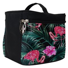 Pink flamingo Make Up Travel Bag (Small)