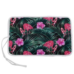 Pink flamingo Pen Storage Case (M)