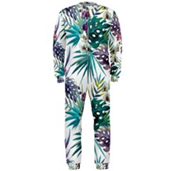 Tropical Flowers Onepiece Jumpsuit (men)  by goljakoff
