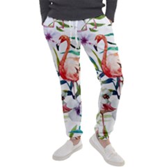 Tropical Flamingo Men s Jogger Sweatpants by goljakoff