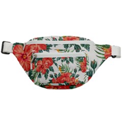 Red Flowers Fanny Pack by goljakoff