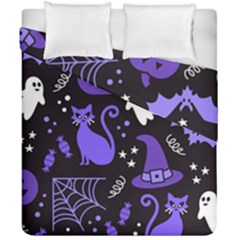 Halloween Party Seamless Repeat Pattern  Duvet Cover Double Side (california King Size) by KentuckyClothing