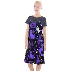 Halloween Party Seamless Repeat Pattern  Camis Fishtail Dress by KentuckyClothing