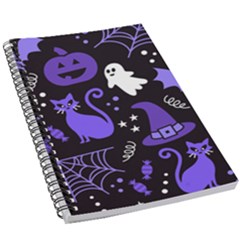 Halloween Party Seamless Repeat Pattern  5 5  X 8 5  Notebook by KentuckyClothing