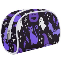 Halloween Party Seamless Repeat Pattern  Makeup Case (large) by KentuckyClothing