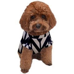 Chevrons Beige/noir Dog T-shirt