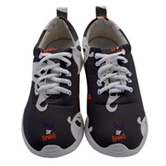 Halloween Ghost Trick Or Treat Seamless Repeat Pattern Athletic Shoes