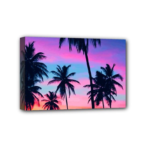 Palms Mini Canvas 6  X 4  (stretched) by goljakoff