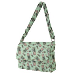 Pineapples Full Print Messenger Bag (l) by goljakoff