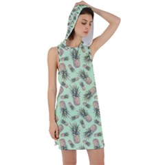 Pineapples Racer Back Hoodie Dress by goljakoff