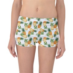 Tropical Pineapples Reversible Boyleg Bikini Bottoms by goljakoff