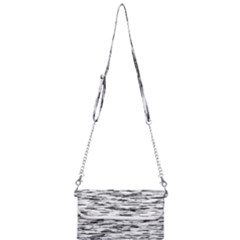 Texture Noir/gris Mini Crossbody Handbag by kcreatif