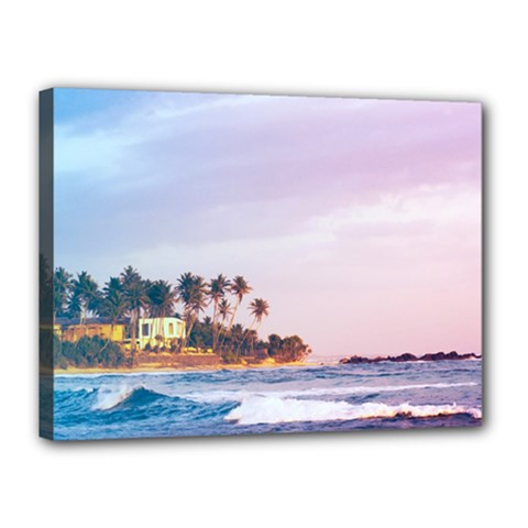 Seascape Canvas 16  X 12  (stretched) by goljakoff