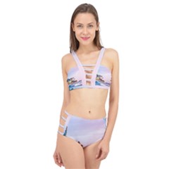 Seascape Cage Up Bikini Set by goljakoff