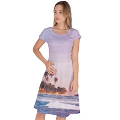 Seascape Classic Short Sleeve Dress by goljakoff