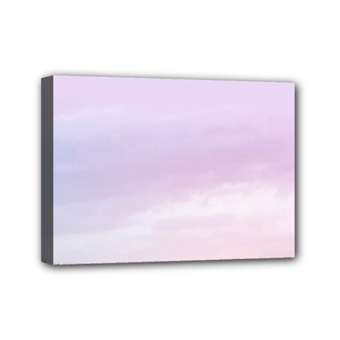 Seascape Sunset Mini Canvas 7  X 5  (stretched) by goljakoff