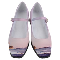 Seascape Sunset Women s Mary Jane Shoes by goljakoff