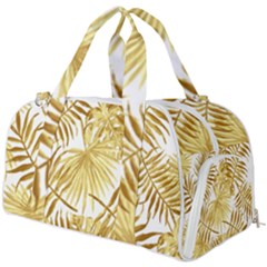 Golden Leaves Burner Gym Duffel Bag by goljakoff