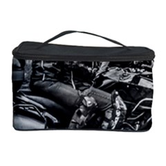 Motorcycle Riders At Highway Cosmetic Storage by dflcprintsclothing