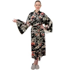 Like Lace Maxi Velour Kimono by MRNStudios