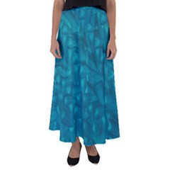 Aqua Folio Flared Maxi Skirt by GiancarloCesari