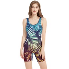 Tropic Leaves Women s Wrestling Singlet