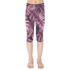 Rose Leaves Kids  Capri Leggings  by goljakoff