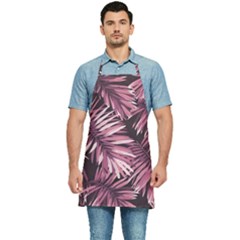 Rose Leaves Kitchen Apron by goljakoff