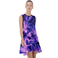 Plasma Hug Frill Swing Dress by MRNStudios