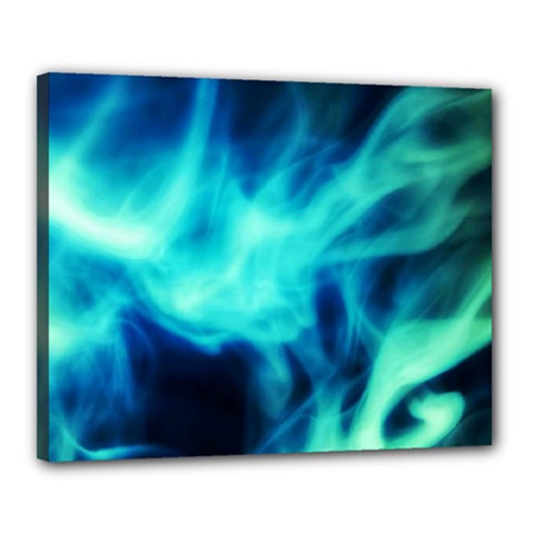 Glow Bomb  Canvas 20  X 16  (stretched) by MRNStudios