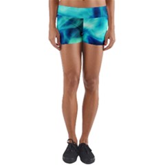 Glow Bomb  Yoga Shorts by MRNStudios